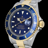 Rolex Submariner Data 16613T SEL RRR Oyster Quadrante Blu